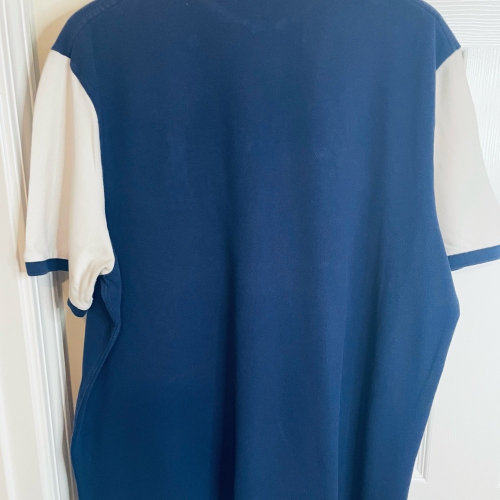 Polo by Ralph Lauren Blue Polo Shirt with Embroidered Logo - Picture 13 of 15